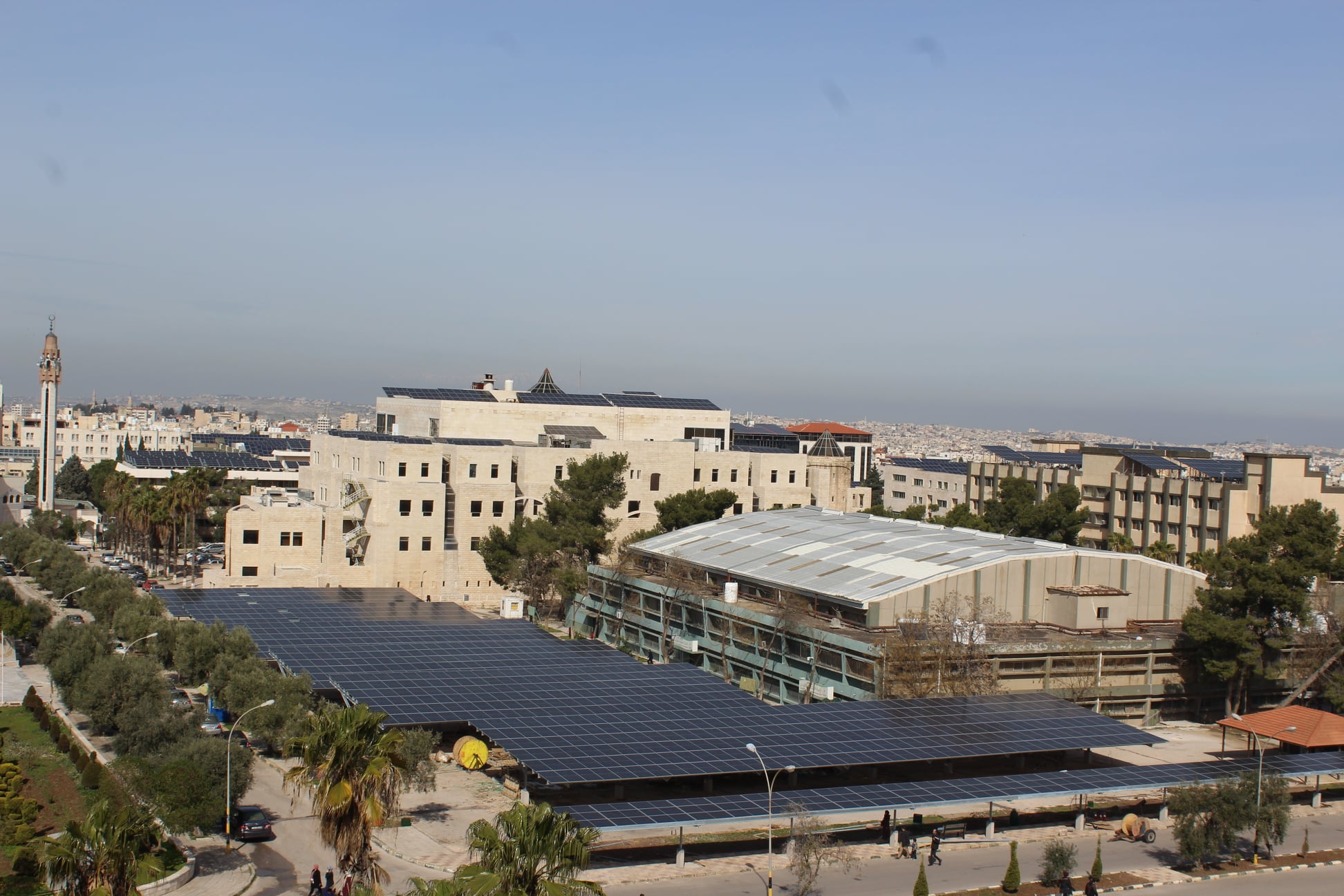 STEEL STRUCTURE SOLAR PANEL CANOPY