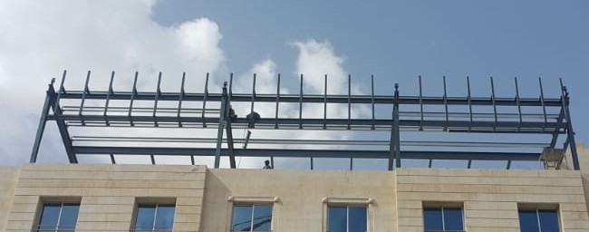 hotel steel construction