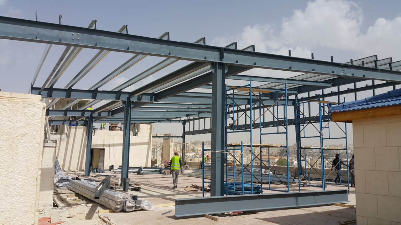 hotel steel structure