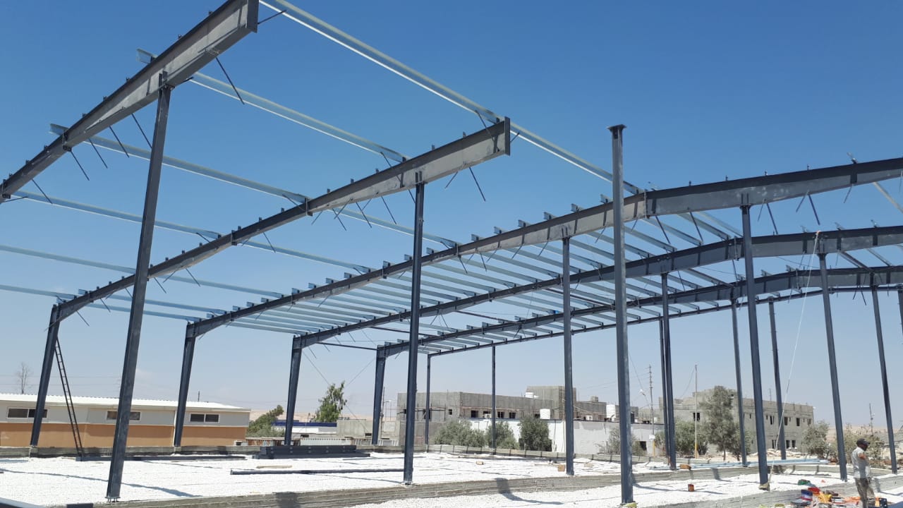 steel building cold store