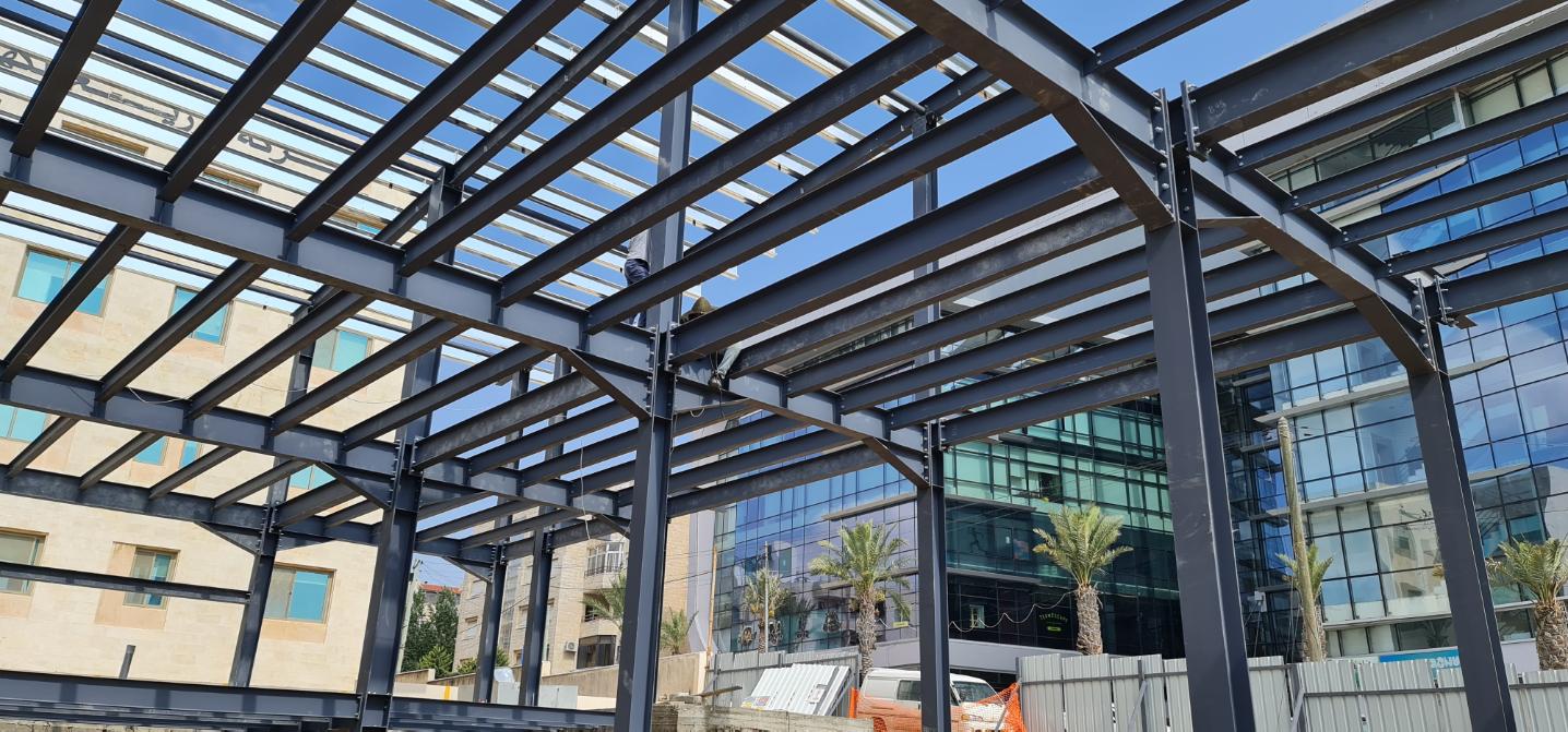 steel construction building