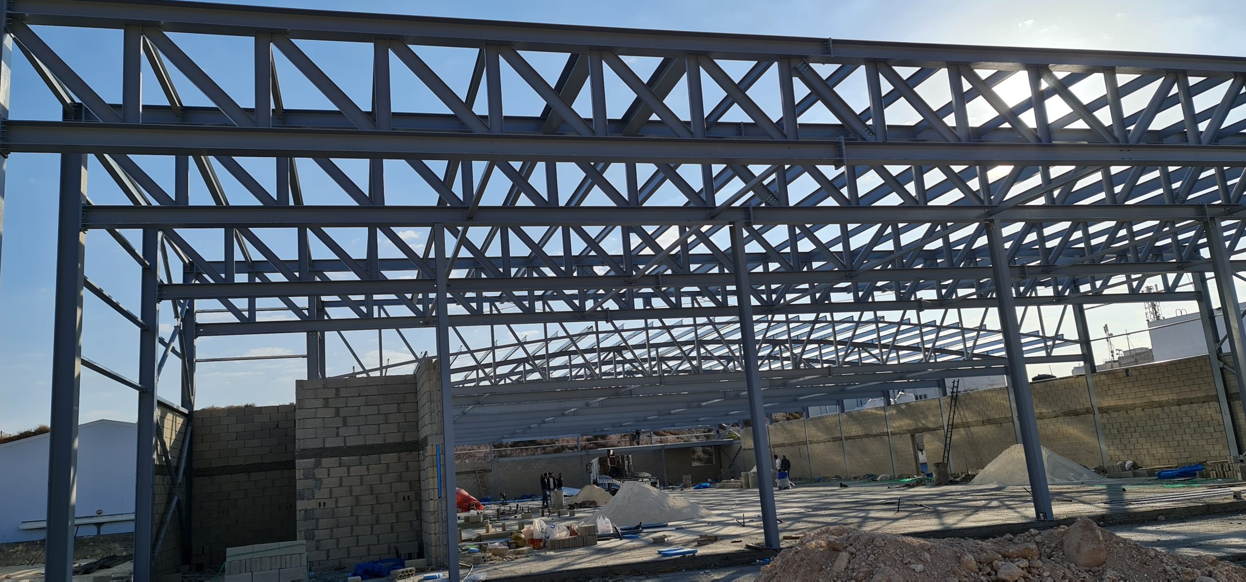 steel structure commercial building