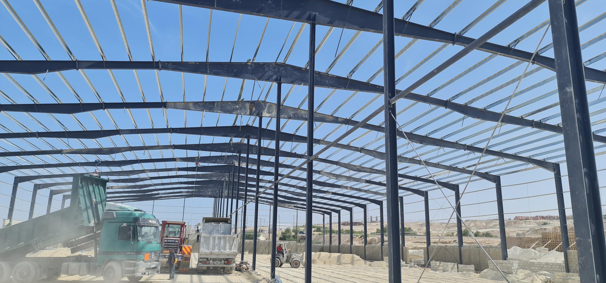steel structure food warehouse