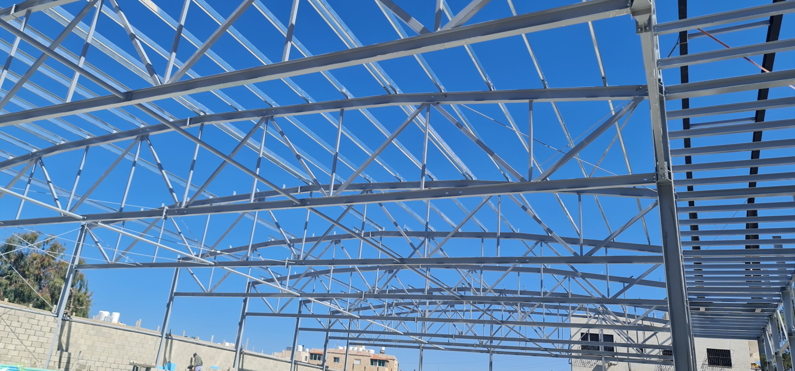 steel truss commercial market